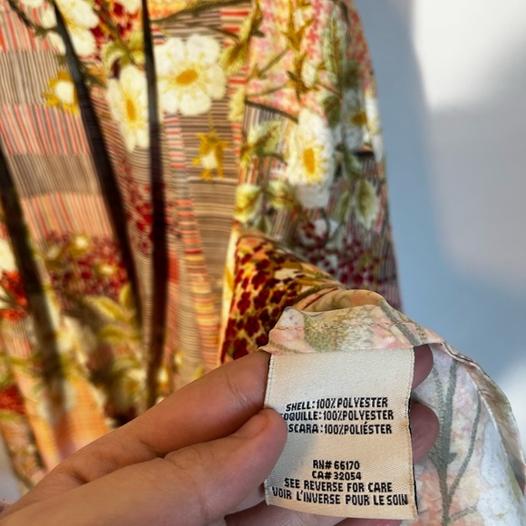 Anthropologie‎ Preeti Kapoor Women's Tesanee Floral Sleeveless Swing Dress Sz XS - Picture 7 of 11